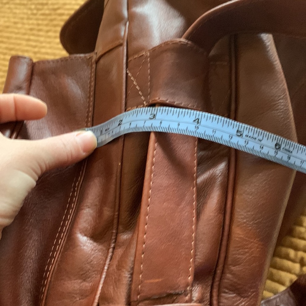 vtg 90s HOBO International Messenger Organizer - Picture 14 of 14